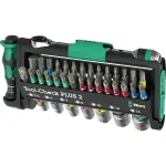 Wera Tool-Check PLUS 2, bit set black/green, 39 pieces, including 1/4" bit ratchet