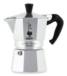 Bialetti Moka Express Moka puodas 0,06 l, aliuminis, juodas