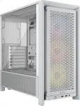 &bdquo;Corsair FRAME 4000D RS ARGB&ldquo; MIDI bok&scaron;tas, baltas