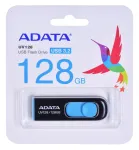ADATA DashDrive UV128 128GB USB atmintinė USB A tipo 3.2 Gen 1 (3.1 Gen 1) Juoda, Mėlyna