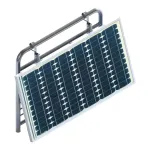 Adjustable balcony mounting bracket for photovoltaic panels SBR02