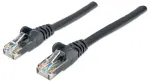 &bdquo;Intellinet&ldquo; tinklo jungiamasis kabelis, Cat6, 3 m, juodas, CCA, U/UTP, PVC, RJ45, paauksuoti kontaktai, neužsikim&scaron;ęs, su įdėklu, viso naudojimo laiko garantija