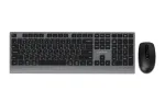 Gembird KBS-WPS-02-CYRL Dual-mode slim wireless desktop set, 2.4G+BT, RU layout
