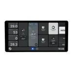 6.95" Shelly Wall Display X2i WiFi/BLU control panel (black)