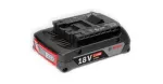 Bosch 18V 2Ah Li-Ion Battery, Black - 1600Z00036