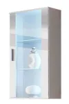 Cama pakabinama vitrina SOHO balta/balta blizgi