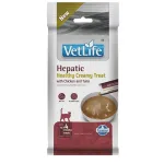 FARMINA Vet Life Cat Hepatic Creamy treat with Chicken & Tuna box &ndash; cat treat &ndash; 4x15g