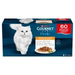 PURINA Gourmet Perle Mini filė padaže - &scaron;lapias kačių ėdalas - 60 x 85 g