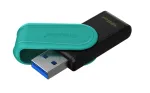 &bdquo;Kingston Technology DataTraveler&ldquo; 128 GB ne&scaron;iojamas USB 3.2 &bdquo;Gen 1 Exodia S&ldquo; (juodas/turkio spalvos)