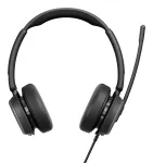 EPOS IMPACT 860 ANC ausinės su laidiniu galvos lankeliu, biurui / skambučių centrui, USB Type-C, juodos