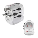 Hama 00223477 World Travel Pro Light USB-C USB-A PD 30W Travel AdapterUS-EU 6A 125-250V Bulk