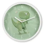 children's wall clock dino