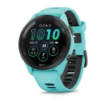 &bdquo;Garmin Forerunner 265&ldquo; 3,3 cm (1,3 colio) AMOLED 46 mm Skaitmeninis 416 x 416 pikselių Jutiklinis ekranas Juoda, Mėlyna &bdquo;Wi-Fi&ldquo; GPS (palydovinis)
