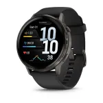&bdquo;Garmin Venu 4&ldquo; 3,56 cm (1,4 colio) AMOLED 45 mm Skaitmeninis 454 x 454 pikseliai Jutiklinis ekranas Juoda &bdquo;Wi-Fi&ldquo; GPS (palydovinis)