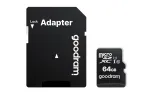 Goodram M1AA-0640R12 atminties kortelė 64 GB MicroSDXC 10 klasės UHS-I