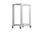 Open rack stand 19 inches 22U 600x1000 grey