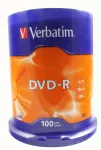 DVD-R 16x CB 4.7GB Verbatim 100 units