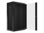 Lanberg WF01-6422-10B rack spintelė 22U prie sienos tvirtinama lentyna, juoda