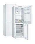 BOSCH KGN 33NWEB No Fost 282 l &scaron;aldytuvas-&scaron;aldiklis, baltas
