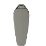SEA TO SUMMIT Reactor Lightweight Liner Long sleeping bag liner, pewter