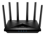 &bdquo;Cudy WR11000&ldquo; belaidis mar&scaron;rutizatorius, 2,5 gigabito eterneto, trijų dažnių (2,4 GHz / 5 GHz / 6 GHz), juodas