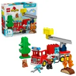 LEGO DUPLO TOWN 10473 W&oacute;z strażacki z wężem i strażakiem