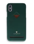 VixFox Card Slot Back Shell for Iphone X/XS forest green