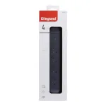 Extension cord 4x2PZ 1,5m black