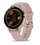 &bdquo;Garmin Venu 3S&ldquo; 3,05 cm (1,2 colio) AMOLED 41 mm Skaitmeninis 390 x 390 pikselių Jutiklinis ekranas Auksinis, rožinis &bdquo;Wi-Fi&ldquo; GPS (palydovinis)