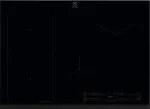 &bdquo;Electrolux EIS77453&ldquo; įmontuojama indukcinė kaitlentė, 4 zona(-os), juoda