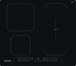 Indesit IB 65B60 NE Black Built-in 59 cm Zone induction hob 4 zone(s)