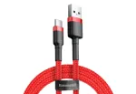 USB-C laidas Baseus Cafule 2A 2m (raudonas)