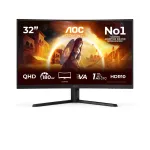AOC G4 CQ32G4VE kompiuterio monitorius 80 cm (31,5 colio) 2560 x 1440 pikselių &bdquo;Quad HD LCD&ldquo; juoda, pilka