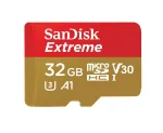 &bdquo;SanDisk Extreme&ldquo; 32 GB &bdquo;MicroSDHC UHS-I&ldquo; 10 klasės atmintis