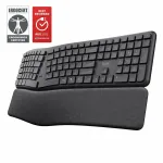 &bdquo;Trust Keyra&ldquo; ergonominė daugiafunkcinė belaidė klaviatūra