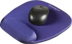 Mouse pad, ergonomic, foam, blue