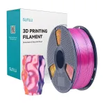 Sunlu PLA+ Silk Tri-Color Filament (red, yellow, and blue)