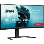 Iiyama G-Master GCB3484WQSU-B2 (86 cm (34 inches), black, UWQHD, VA, curved, dual mode, USB hub, 200Hz panel)