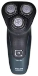 &bdquo;Philips X3052/00&ldquo; vyri&scaron;kas skustuvas, rotacinis skustuvas, kirpimo ma&scaron;inėlė, juoda, žalia
