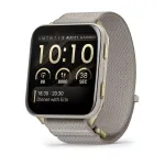 Garmin Venu X1 5.08 cm (2") AMOLED Digital 448 x 486 pixels Touchscreen Gold, Titanium Wi-Fi GPS (satellite)