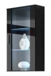 Cama hanging display cabinet SOHO black/black gloss