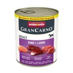 ANIMONDA GranCarno Original suaugusių &scaron;unų ėdalas su jautiena ir ėriena &ndash; 800 g
