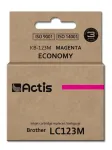 &bdquo;Actis KB-123M&ldquo; ra&scaron;alas (pakeičia &bdquo;Brother LC123M/LC121M&ldquo;; standartinis; 10 ml; rausvai raudonas)
