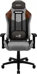 Aerocool DUKE AeroSuede universali žaidimų kėdė juoda, ruda, pilka