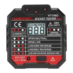 Socket tester with digital display Habotest HT106D