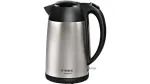 Bosch TWK3P420 elektrinis virdulys 1,7 l 2400 W juodas, nerūdijantis plienas
