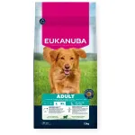 EUKANUBA suaugusiam L XL sausas &scaron;unų ėdalas su ėriena ir ryžiais, 12 kg