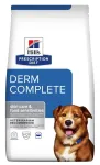 HILL'S Prescription Diet Derm Complete - sausas &scaron;unų ėdalas - 1,5 kg