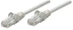 &bdquo;Intellinet&ldquo; tinklo jungiamasis kabelis, Cat5e, 3 m, pilkas, CCA, U/UTP, PVC, RJ45, paauksuoti kontaktai, neužsikim&scaron;ęs, su įdėklu, suteikiama viso naudojimo laiko garantija