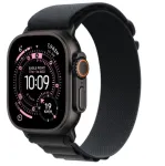 Watch Ultra 3 GPS + Cellular 49mm Black Titanium Case with Black Alpine Loop - Large